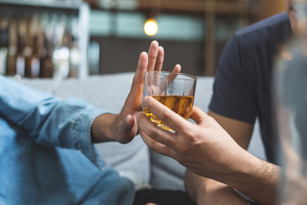 people learning benefits of quitting drinking