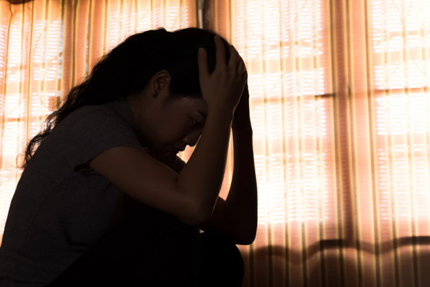 woman who has a loved one with depression