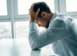 man thinking about stress and relapse