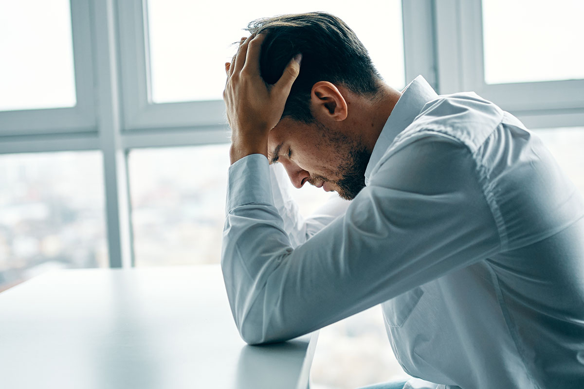man wondering what is binge drinking