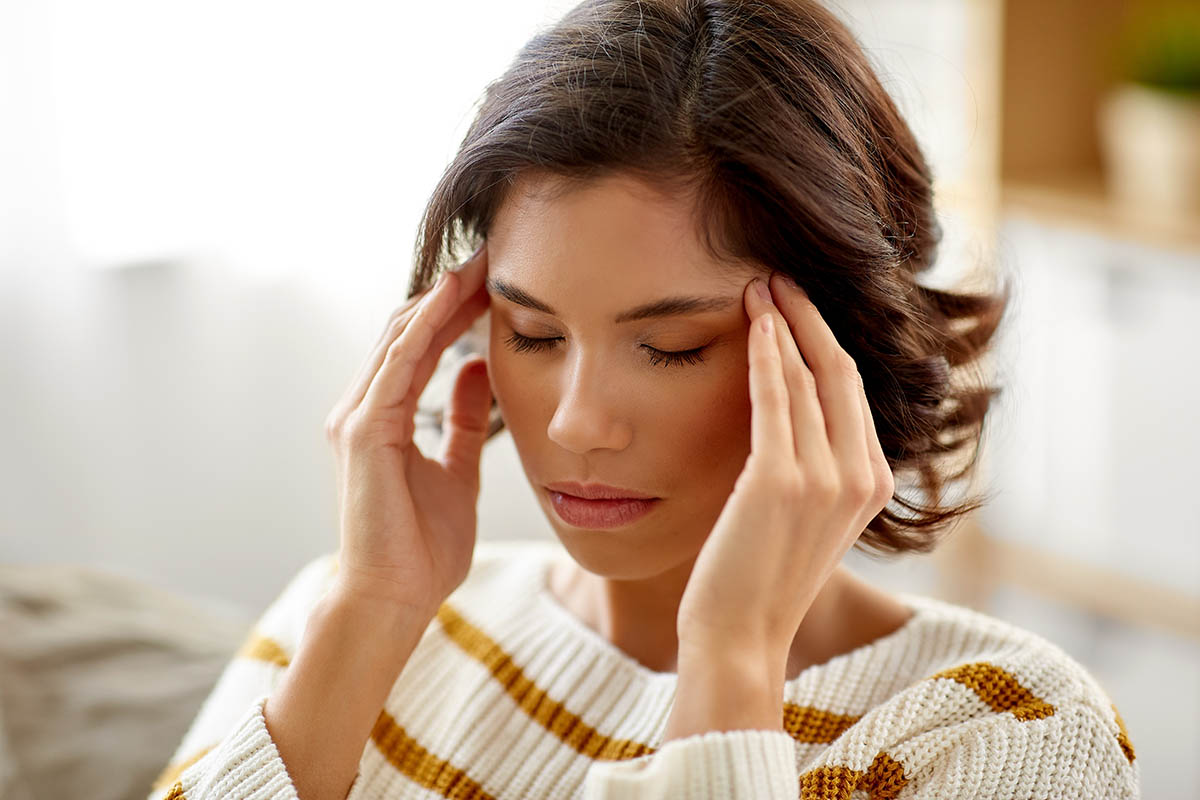 woman learning how to deal with stress without substances